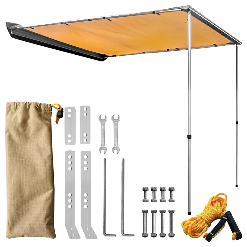 High Quality SUV Customized Retractable Camping Car Tent Side Awning For Camping