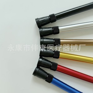 Canne de marche télescopique en alliage d'aluminium Kang, longueur réglable, pour usage extérieur, pour personnes âgées, RQ-11 - Product Image 3