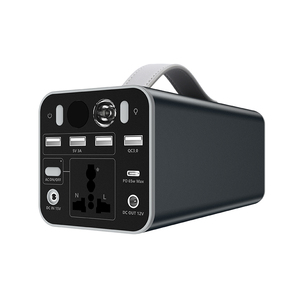 Estación de Energía Portátil de 180W y 155.4Wh con Batería de Iones de Litio, Luz LED y Carga USB para Senderismo, Viajes y Vloggers - Product Image 3