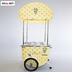 Experiencia Definitiva de Helado Suave: Triciclo Eléctrico de Servicio de Alimentos con Motor de Cubo de Rueda sin Escobillas de Fibra de Vidrio y Batería de Litio - Product Image 3