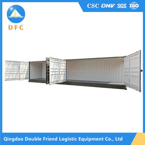 Conteneur maritime en acier certifié CSC <span class=keywords><strong>de</strong></span> 40 pieds (High Cube) avec 2 ouvertures latérales et matériau Corten - Product Image 6