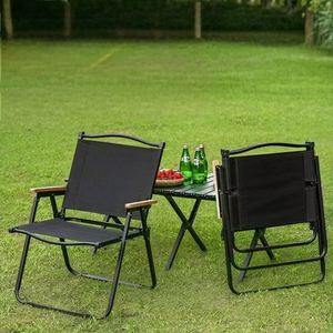 Outdoor Folding Chair Portable Picnic Chair Ultra-Light Fishing Camping Equipment Beach <b>Table</b> Chair Outdoor Furniture - Product Image 3