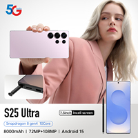 Envío Gratis S25 Ultra+ 16gb 1tb Gran Memoria Alta Calidad Teléfono Móvil Desbloqueado Cámara de Alta Resolución Doble SIM Entrega Rápida