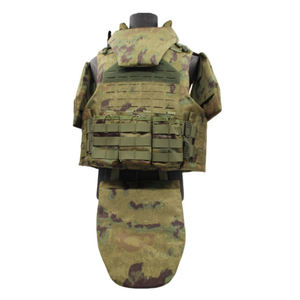 Best Seller gilet tattico a scollo a V leggero resistente poliestere protezione balistica cinghie regolabili per le attività all'aperto - Product Image 2