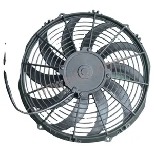 Ventilador de condensador de 12 pulgadas para coche, radiador de CC de 12V/24V, Motor de ventilador para autobús