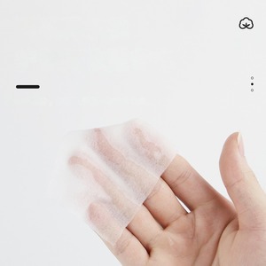 Tampons de coton brodés démaquillant coton monocouche mince 1200 morceaux de tampons de coton humide non pelucheux pour le visage <span class=keywords><strong>hydrati</strong></span> - Product Image 4