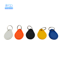 Llavero RFID de 125kHz LF, Llavero ABS para Control de Asistencia de Personal, Control de Acceso a Puertas, Sistema de Gestión de Membresías de Hotel
