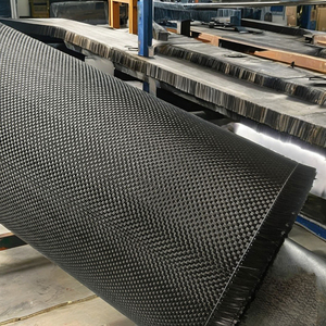 Tela de Fibra de Carbono Tejida de 12k y 400g, Rollo de 1.2M*50MI, Reforzada, Compuesta, para Zapatos, Mantas, Infusión de Resina al Vacío, Aplicación Manual - Product Image 2