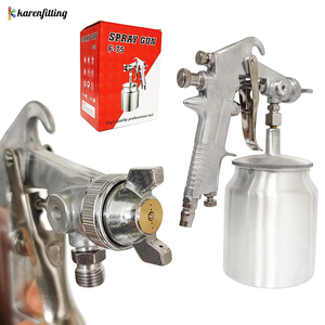 Pistola de Pulverización de Aire por Sifón de 600cc Profesional con Boquilla de 1.3mm 1.5mm 1.8mm para Reparación de Carrocería de Automóviles, Pintura de Paredes, Pulverizador Doméstico - Product Image 4