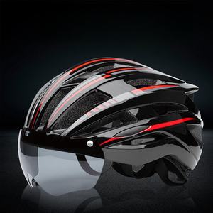 Casco de Ciclismo Magnético Integrado de una Pieza PC+EPS, Resistente al Viento, para Bicicleta de Carretera, Casco de Seguridad para Motocicleta - Product Image 6