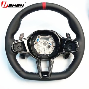 Nuevo Volante Deportivo de Fibra de Carbono Serie 1234 con Costuras Blancas Modificado para 24 CS Z4 G20 G22 3 para BMW. 24 Cs - Product Image 5