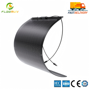 23% High Efficiency Semi Thin Film PV Module Lightweight 100W Solar Flexible Panels for RV,<b>Yachts</b>,Balcony - Product Image 1