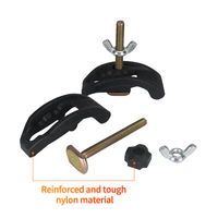 Pince de serrage en plastique avec écrou en fer pour machine de fraisage CNC, fixation de pièces, vente en gros