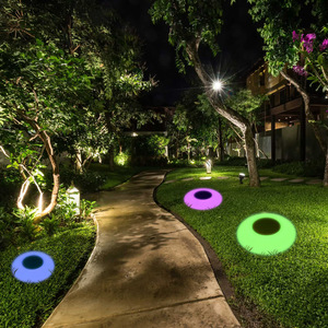 Lampes solaires flottantes pour piscine LED RGB IP65 avec télécommande, lampes solaires <span class=keywords><strong>de</strong></span> <span class=keywords><strong>jardin</strong></span> pour la décoration extérieure <span class=keywords><strong>de</strong></span> pelouse, patio, piscine - Product Image 3