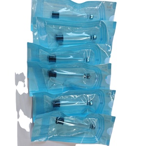 Tube en verre recyclé écologique de 3 ml avec bouchon en aluminium et embout en caoutchouc, flacon vide pour stylo injecteur, idéal pour le stockage d'essences cosmétiques - Product Image 5