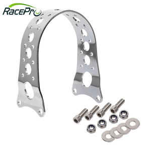 RACEPRO motocicleta horquilla delantera guardabarros Brace Tracker estrecho para <span class=keywords><strong>Harley</strong></span> Sportster Iron <span class=keywords><strong>XL</strong></span> <span class=keywords><strong>883</strong></span> 1200 Dyna <span class=keywords><strong>Low</strong></span> Rider Super Glide - Product Image 4