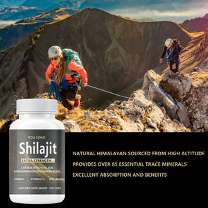 Etiqueta privada 100% Suplemento de Shilajit <span class=keywords><strong>natural</strong></span> puro Energía y soporte de resistencia Cápsula de Shilajit - Product Image 3