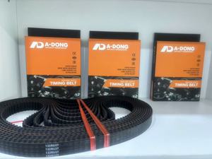 Siêu chất lượng tự động hnbr răng vành đai quạt Nhà cung cấp 163s8m27 cho TOYOTA động cơ xe vành đai thời gian - Product Image 6