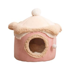 Joysing sonbahar ve kış sıcak Pet yatak sevimli prenses kedi evi oynak kedi evi dondurma evi yuva köpekler ve kediler için - Product Image 5