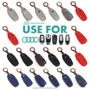 <span class=keywords><strong>Porte</strong></span>-clés de haute qualité en Alcantara italien, texture confortable, accessoire pour clés de voiture pour Benz BMW Audi Porsche VW - Product Image 4