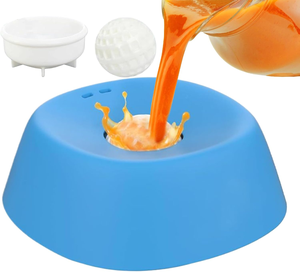 Bol à lécher pour chien et chat facile à nettoyer, distributeur de nourriture lent avec base à ventouse et anneau en caoutchouc - Jouet pour animaux de compagnie pour calmer et soulager l'<span class=keywords><strong>ennui</strong></span> - Product Image 6