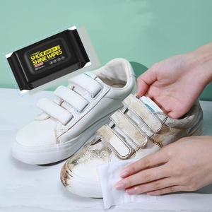 Dùng Một Lần Nhỏ Màu Trắng Giày Khăn Lau Sneaker Sạch Khử Trùng Giày Khăn Lau Giày Sạch Hơn 12/30/80 Pcs Sneaker Khăn Lau - Product Image 1
