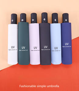 Sombrilla Plegable Promocional Personalizada, Protección <span class=keywords><strong>Solar</strong></span> y Contra la Lluvia, Semiautomática, de Viaje, para Auto, con Protección UV, Mango de Plástico con Logotipo - Product Image 6