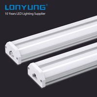Accesorio de luz Linkable ETL DLC TUV SAA T5, Led lineal, 4 pies, 8 pies, 30W, 60W, T5, luces Led de tubo doble integrado