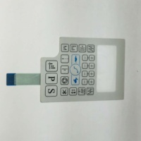Autocollants de boutons pour pièces de commande électronique intégrées à l'ordinateur (matériau PVC)