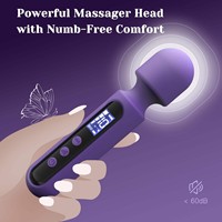 Kovida Großhandel LED-Display Silikon ABS Kunststoff Vibrator Sexprodukte Massage Sexspielzeug-Set Vibrator-Geschenkset für Frauen