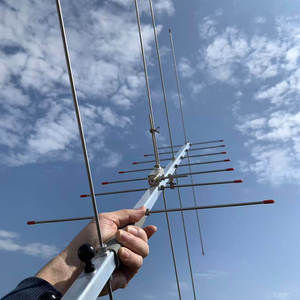 Antena Yagi JYR-U7V4 UV de 144/433mhz para Comunicación con Estaciones Espaciales, de Baja Altura y Alcance Estelar, U7V4 Portátil UV de Doble Segmento - Product Image 5