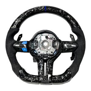 <span class=keywords><strong>Volante</strong></span> de Fibra de Carbono Forjado para <span class=keywords><strong>BMW</strong></span> F80 F82 E46 E53 E60 E70 E71 E84 E85 E86 E89 E90 E92 F10 F18 F20 F30 F35 F01 F02 F15 - Product Image 1