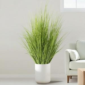 Set di 2 Piante Artificiali di Erba della Pampa 120/150cm, Erba Finta Multi-Misura in Vaso <span class=keywords><strong>per</strong></span> Decorazioni Domestiche, Naturale e Realistica, <span class=keywords><strong>per</strong></span> Natale e Capodanno Cinese - Product Image 2