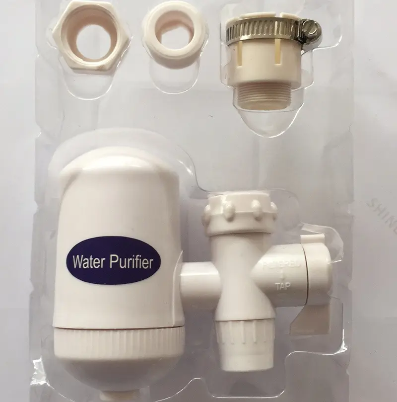Alimentation en eau écologique robinet d'évier filtre à eau purifiée dispositif de filtre buse de filtre purificateur d'eau du robinet