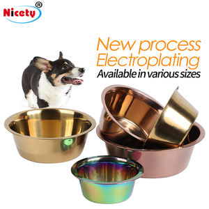 NICETY toptan kişiselleştirilmiş paslanmaz çelik köpek su kasesi/köpek bulaşık - Product Image 6
