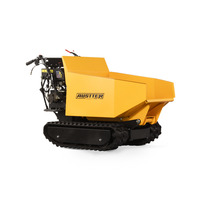 Mini-transporteur chenillé hydraulique AUSTTER de 500 kg pour jardinage - Mini-dumper chinois