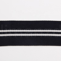 Sangle en nylon jacquard écologique de qualité militaire, largeur 1/2 po, pour vêtements et usage domestique