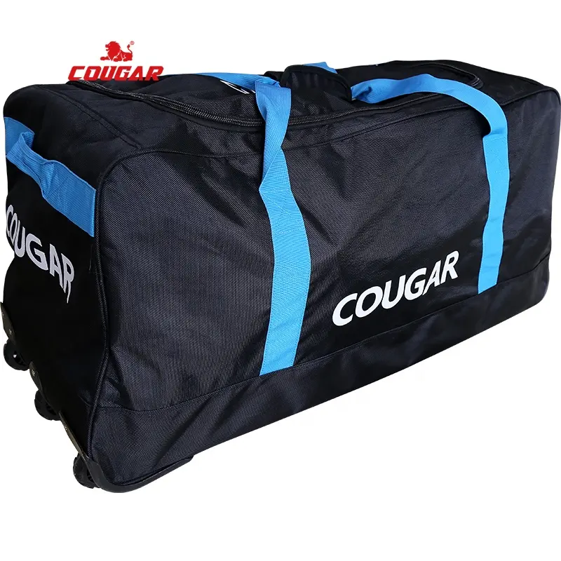 Cougar กระเป๋าใส่ฮ็อกกี้น้ำแข็ง,กระเป๋าอุปกรณ์สำหรับเก็บของเล่นฮอกกี้