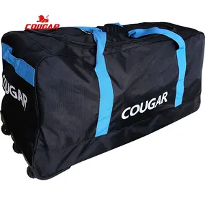 Cougar Nhà Máy Tùy Chỉnh Hockey Thiết Bị Lưu Trữ Ice Hockey Xe Đẩy Carry Bag Lĩnh Vực Hockey Túi
