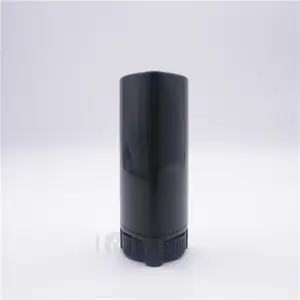 Deodorant Containers Plastic Triangle Black PP Plastic Twist Deodorant Stick Packaging Foundation Stick Container 15g