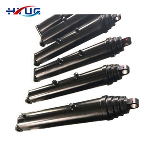 Cylindres hydrauliques à <span class=keywords><strong>double</strong></span> effet à <span class=keywords><strong>piston</strong></span> télescopique personnalisés pour camions lourds - Product Image 1