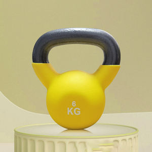 Kettlebell colorato personalizzato di alta qualità da 2-20KG portatile per la resistenza in ghisa - Product Image 1