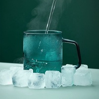 Théière en verre transparente écologique artisanale et élégante Xingchen XC-P05 avec infuseur pour les boissons