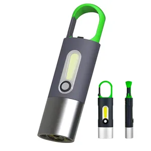Portable LED Camping Lanterns USB Rechargeable lightweight Flashlight Hiking Climbing Hanging Backpacking mini flashlight