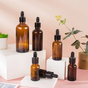 Clear Glass Dropper Essential Oil Essence Bottles 10ml 20ml 30ml 50ml 100ml Customizable Cosmetics Bottles - Product Image 5