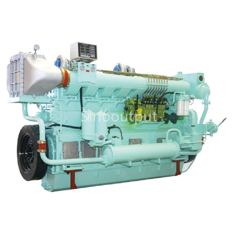 Zichai Z8170 Series Marine Engine - 8 Cylinder Power