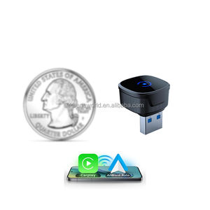 Fabricant OEM/ODM – Adaptateur portable USB filaire/sans fil 2-en-1 CarPlay/Android Auto Plug & Play avec Bluetooth 5.2 et Wi-Fi double bande pour - Product Image 5