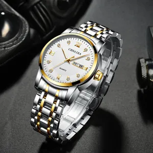 新デザインオートデイトクォーツギフト腕時計セット中国メーカー売れ筋メンズ腕時計CRNAIRAC868