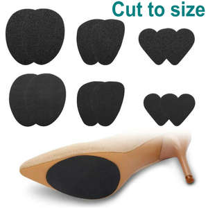 Actualización de auto-adhesivo Anti-Slip palo Pad para zapatos de fondo premium de goma antideslizante único Protector utilizados para antideslizante ruido Redu - Product Image 4