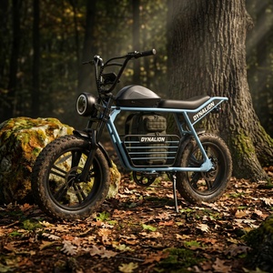 Bicicleta Eléctrica Clásica Vintage con Batería Extraíble, Bicicleta Eléctrica con Llantas Anchas para Desplazamientos y Regalos - Product Image 5